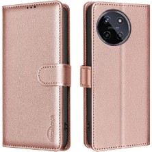 Mays Shop Realme 11 4g Rfıd Engelleme Manyetik Pu Deri Cüzdan Kartı Için Flip Case (Yurt Dışından)