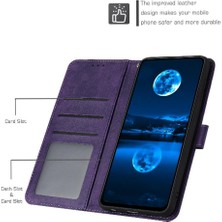 Mays Shop Motorola Moto G Stylus 2022 4g Toka Saf Renk Pu ile Flip Case (Yurt Dışından)