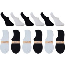 KBC Socks 6'lı Dikişsiz Bambu Terletmez Spor Erkek Sneakers Görünmez Çorap Seti / Kutulu Set