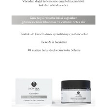 Nowera Cosmetics Koltuk Altı Koku Önleyici, Aydinlatici Krem, Vegan, 30  ML, Çay Ağaci, Hindistan Cevizi, Hint Yagi