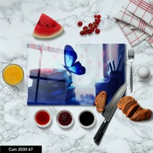 BD Digital Cam Kesme Tahtası | Baskılı Kesim Tablası | 25 x 35 cm