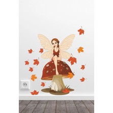 Kt Grup Bahar Perisi Çocuk Odası 100 Parça Duvar Sticker Seti