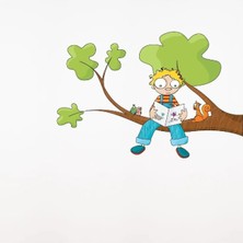 Kt Grup Çalışkan Çocuk Odası Duvar Sticker