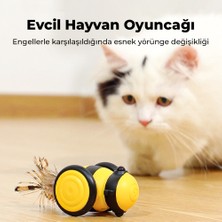 Neutron Hareketli Kedi Oyuncağı Sarı