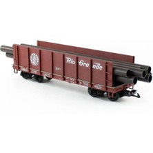 Piko 38749 1/22,5 G-D&rgw Pipe Gondola, Model Tren Yük Vagonu