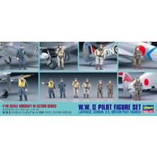 Hasegawa X48-7 36007 1/48 Ölçek, Ww Iı Pilot Figürleri, Plastik Model Kiti