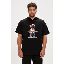 Bad Bear Mood Night Erkek Kapşonlu Kazak