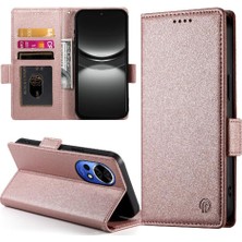 Colorful Shop Huawei Nova 12 Flip Kart Yuvaları Için Flip Case Iş Günlük Kullanım Cüzdan (Yurt Dışından)