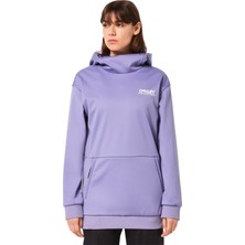 Oakley Park Rc Softshell Hoodie Kadın Mor Sweat
