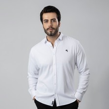 Polo Air Erkek Gömlek Slimfit Likralı Kumaş Uzun Kol PA-180