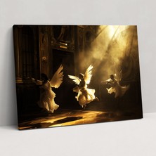 Painted Anarchy Caravaggio Tarzı Duvar Tablosu - Caravaggio, Duvar Sanatı, Duvar Dekorasyonu, Caravaggio Stili, 50X30