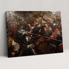 Painted Anarchy Caravaggio Tarzı Duvar Tablosu - Caravaggio, Duvar Dekorasyonu, Kanvas Tablo, Kanvas Tablo, 100X70