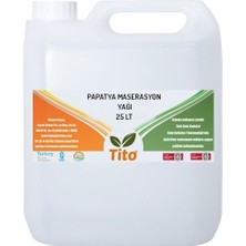 Tito Papatya Maserasyon Yağı 25 Litre