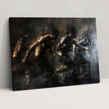 Painted Anarchy Caravaggio Tarzı Kanvas Tablo - Caravaggio, Caravaggio Tarzı Kanvas Tablo, Ev Dekorasyonu, 90X60