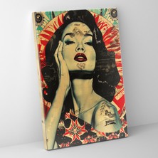 Painted Anarchy Klasik Pop Art Duvar Sanatı - Klasisizm ve Popart, Kanvas Tablo, Duvar Sanatı, Kanvas Tablo, 30X50