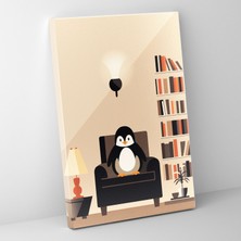 Painted Anarchy Insan Gibi Giyinmiş Hayvanlar Kanvas Tablo - Insan Gibi Giyinmiş Hayvanlar, Kanvas Tablo, Minimalist Illüstrasyon, Kanvas Tablo, 30X50