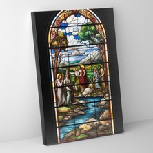 Painted Anarchy Kilise Duvar Süslemesi - Kilise, Incil Sahneleri, Duvar Süslemesi, Vitray Pencere, 30X50