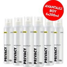 Privacy Woman Kadın Deodorant 6x200   ML