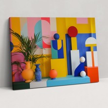 Painted Anarchy Henri Matisse Geometrik Kanvas Tablo - Henri Matisse, Duvar Dekorasyonu, Geometrik Şekiller, Ev Dekorasyonu, 50X30