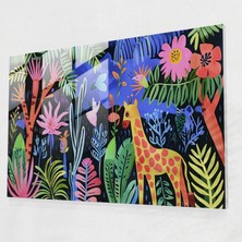 Painted Anarchy Henri Matisse Cam Duvar Tablosu: Orman Hayvanları Cam Tablo - Henri Matisse, Cam Baskı, Orman Sahnesi, Cam Duvar Tablosu, 45X30