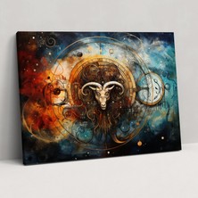 Painted Anarchy Burç Burç Sembolleri Duvar Sanatı - Burç, Duvar Sanatı, Burç Sembolleri, Burç, 50X30