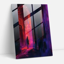 Painted Anarchy Maniyerizm Cam Duvar Sanatı - Maniyerizm, Cam Duvar Sanatı, Modern Sanat, Maniyerizm, 50X70