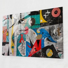 Painted Anarchy Pablo Picasso Duvar Dekorasyonu - Gerçeküstü Kompozisyon - Pablo Picasso, Ev Dekorasyonu, Pablo Picasso, Duvar Dekorasyonu, 45X30