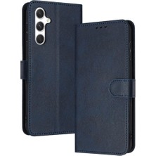 BDT Boutique Kart Yuvası Saf Renk ile Samsung Galaxy M54 Pu Deri Için Flip Case (Yurt Dışından)