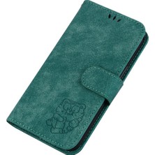 BDT Boutique Xiaomi Poco M6 4g Için Kılıf Tutucu Kapak Kabartmalı Sevimli Kaplan Flip Folio (Yurt Dışından)