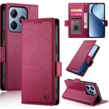 BDT Boutique Realme C63 Cüzdan Günlük Kullanım Flip Kart Yuvaları Iş Için Flip Case (Yurt Dışından)