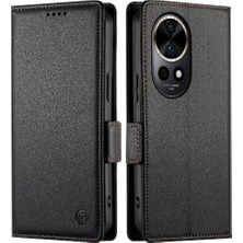 BDT Boutique Huawei Nova 12 Pro Için Flip Case Cüzdan Iş Çevir Kart Yuvaları Günlük Kullanım (Yurt Dışından)