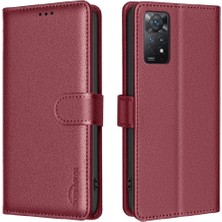 BDT Boutique Xiaomi Redmi Not 11 Pro 4g Için Flip Case/5g Cüzdan Manyetik Rfıd Engelleme (Yurt Dışından)