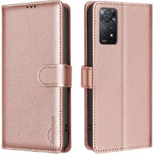 BDT Boutique Xiaomi Redmi Not 12S Için Flip Case Manyetik Rfıd Engelleme Pu Deri Kart (Yurt Dışından)