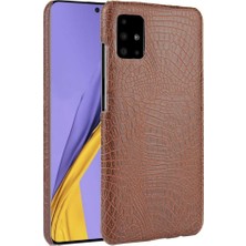 BDT Boutique Samsung Galaxy M51 Klasik Timsah Moda Anti Için Şık Klasik Durumda (Yurt Dışından)