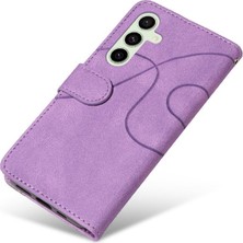 BDT Boutique Samsung Galaxy S24 Fe Flip Için Flip Case Folio Kitap Dikiş Renk ile (Yurt Dışından)