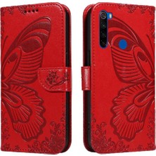 BDT Boutique Xiaomi Redmi Not 8t Için Flip Case Kredi Kartı ile Ayrılabilir El Kayışı (Yurt Dışından)