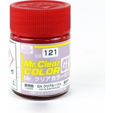 Gunze GX121 18 Ml. Clear Rouge, Mr.color Serisi Model Boyası