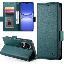 BDT Boutique Huawei Nova 12 Pro Için Flip Case Cüzdan Iş Çevir Kart Yuvaları Günlük Kullanım (Yurt Dışından)