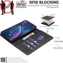 BDT Boutique Xiaomi Redmi Not 11 Pro 4g Için Flip Case/5g Cüzdan Manyetik Rfıd Engelleme (Yurt Dışından)