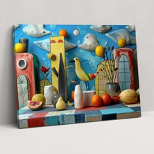 Painted Anarchy Pablo Picasso Tarzı Kanvas Tablo - Pablo Picasso, Duvar Sanatı, Duvar Dekorasyonu, Pablo Picasso Tarzı, 50X30