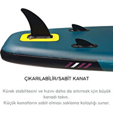 Cawooo Sup Şişme Sörf Tahtası Stand Up Paddle Board 82*320*15 cm Lacivert