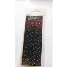 Diji-Key Rusça 5 Farklı Renk Te Klavye Stiker Çok Az Az Öde !!!   Russian 5 Color Keyboard Layout Sticker Buy More Pay Less !!!