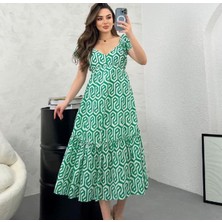 Liza Kadın Midi Boy Elbise