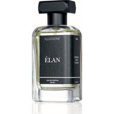 ILLUSIONE Élan EDP Erkek Parfüm, Aromatik-Fresh-Füjer, Limon, Sedir, Paçuli, Misk, 100 ml