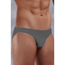 Erkek Modal İnce Bel Bantlı Füme Slip C1T8N2O1