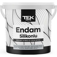 Tek Boya Endam Silikonlu Ipek Mat (Yarımat)