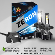 Furens Fiat Fiorino 2008-2024 Uzun - Kısa Far Uyumlu Şimşek Etkili LED Xenon Premium Series H4