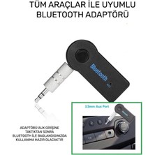 Qasul Bluetooth Aux Araç Kiti Adaptörü