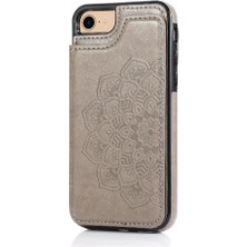 BDT Boutique IPhone 6/6s Pu Deri Çift Düğmeler Için Kart Tutucu Kılıf ile Cüzdan (Yurt Dışından)