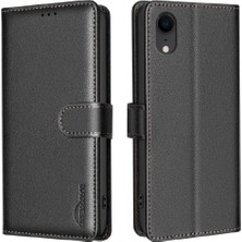 IPhone Xr Manyetik Cüzdan Rfıd Engelleme Pu Deri Kart Için Flip Case (Yurt Dışından)